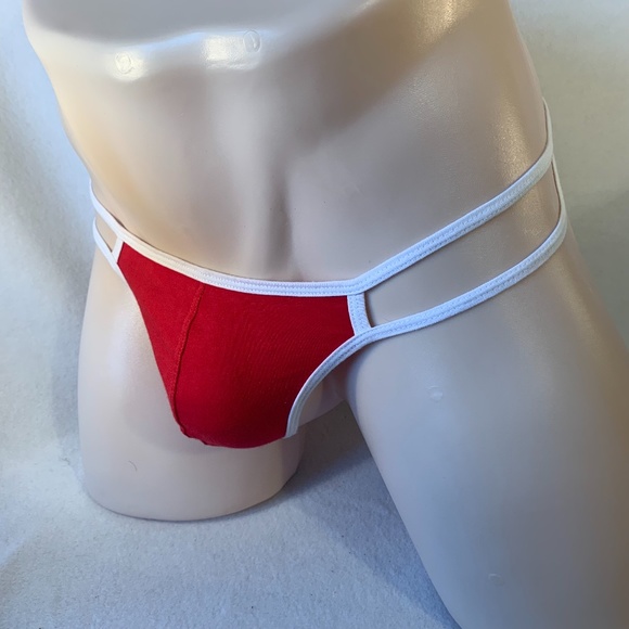 Hunky String Thong Medium Cotton / spandex - Picture 2 of 3